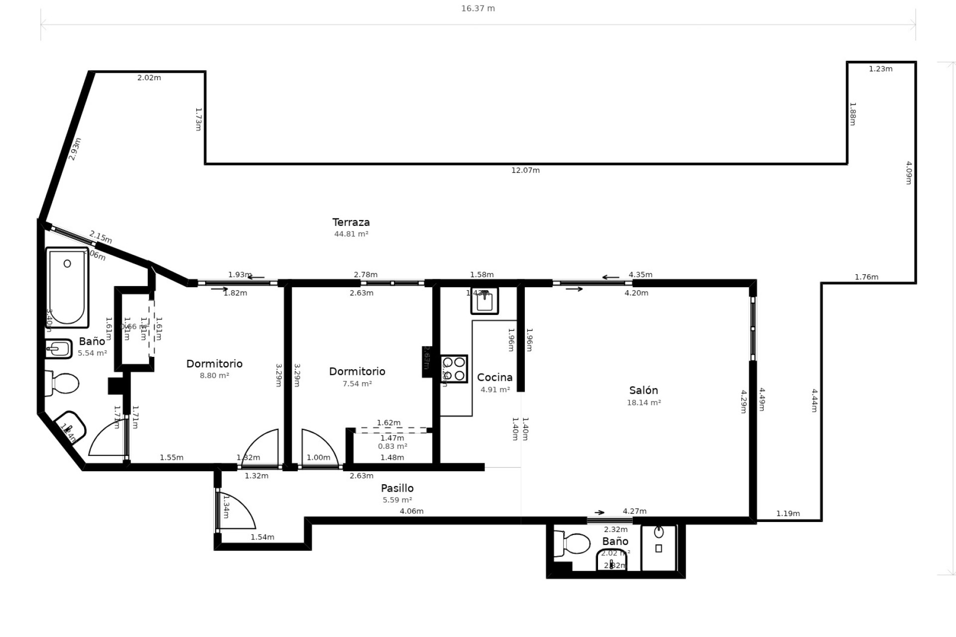 Bestaande woningen - Appartement - Moraira - Centro