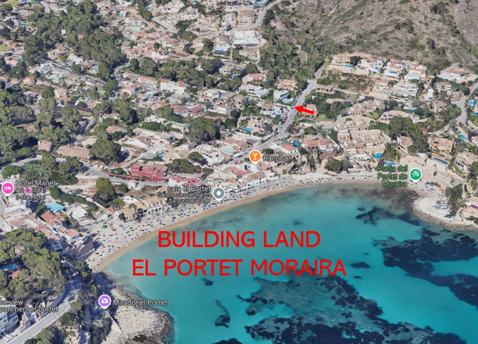 Bestaande woningen - Perceel - Moraira - El Portet