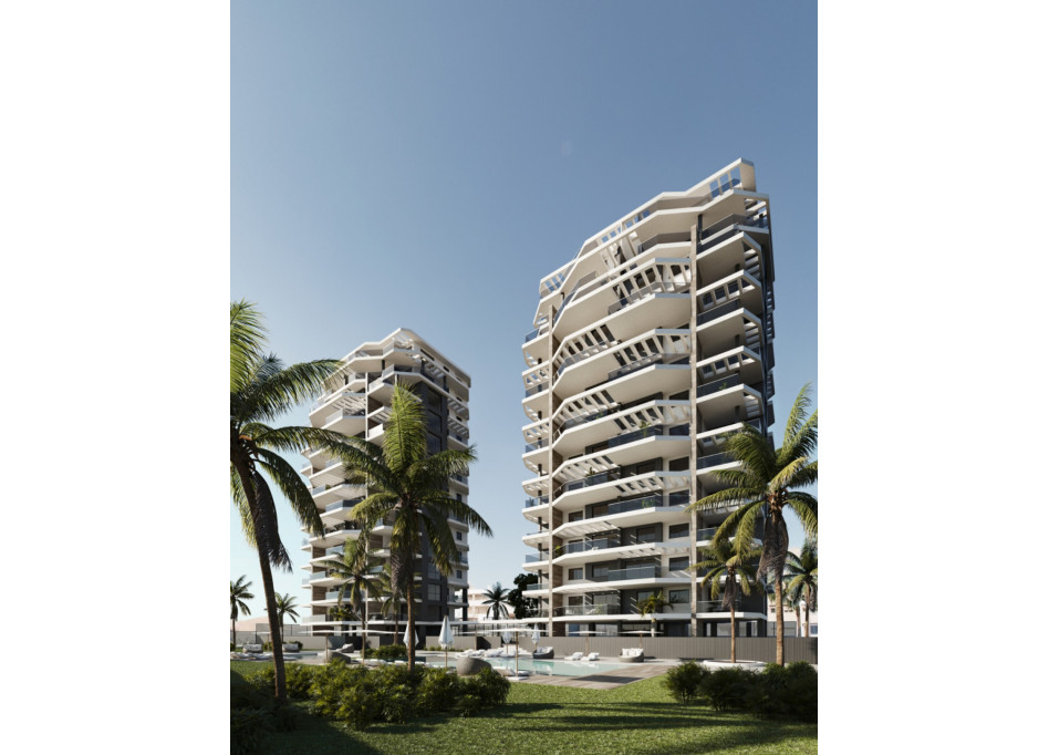 Nieuwbouw - Appartement - Calpe - Playa Arenal Bol