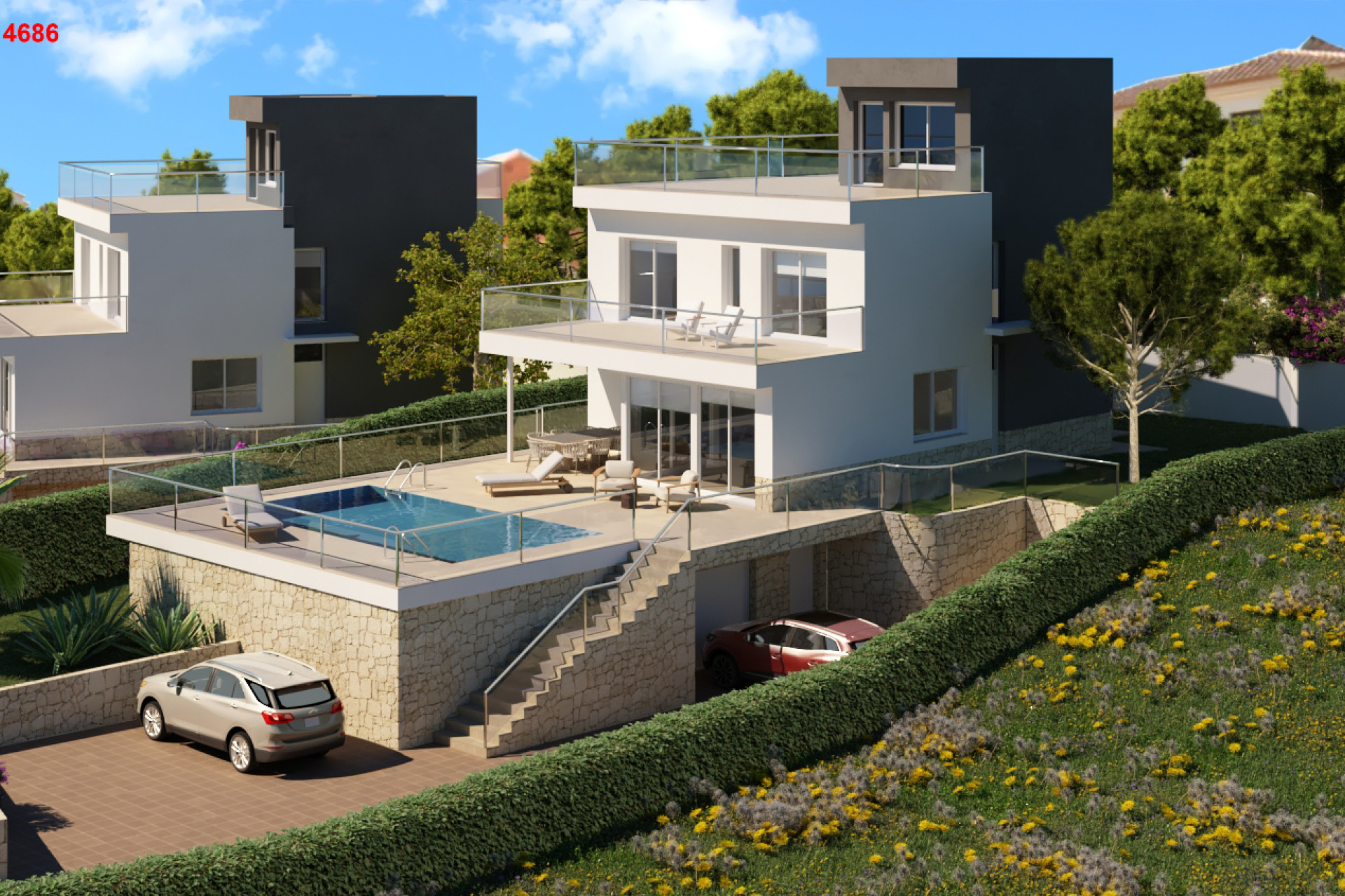 Nieuwbouw - Villa - Calpe - Ortembach