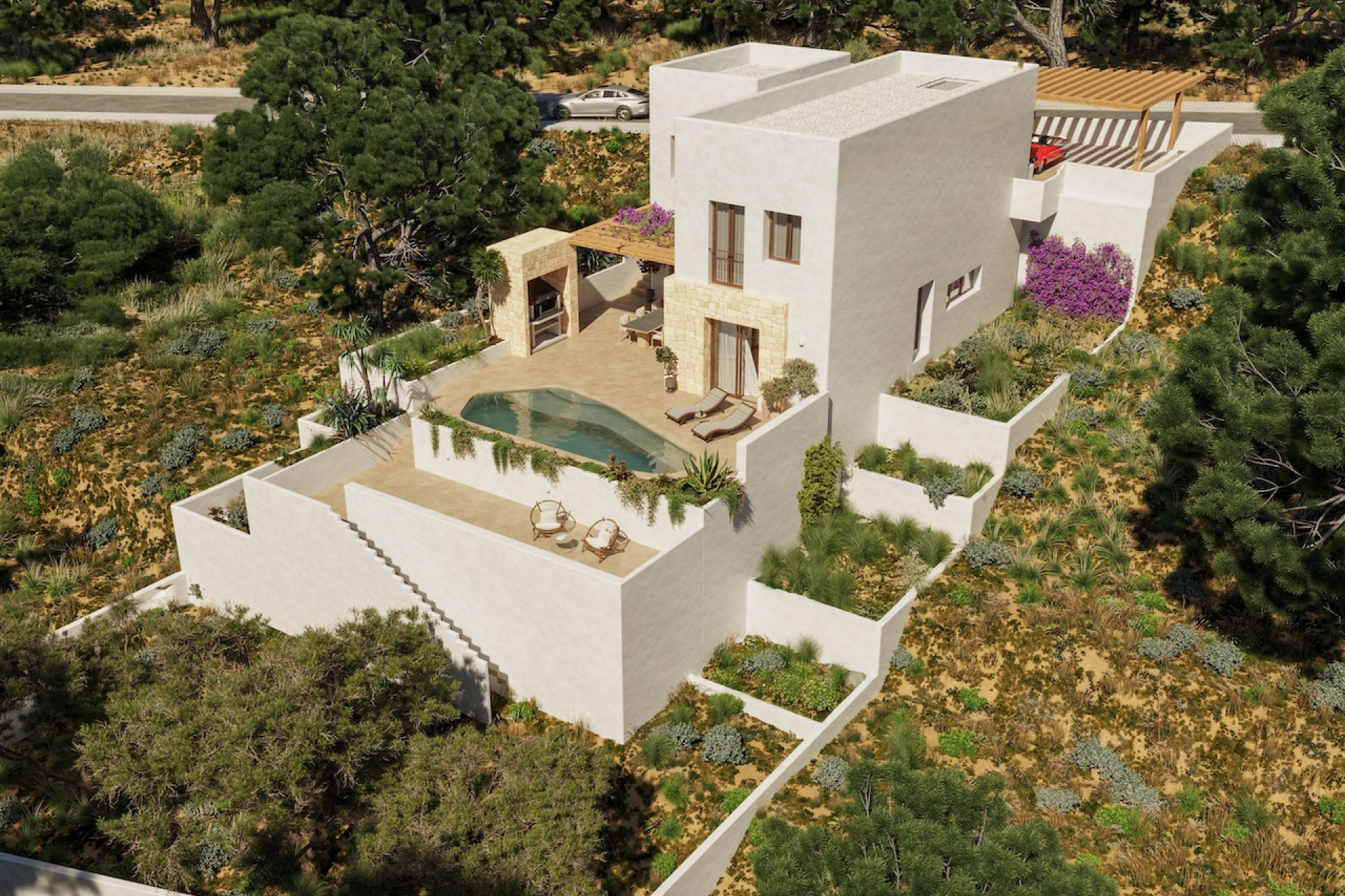 Obra Nueva - Chalet - Benissa - Baladrar