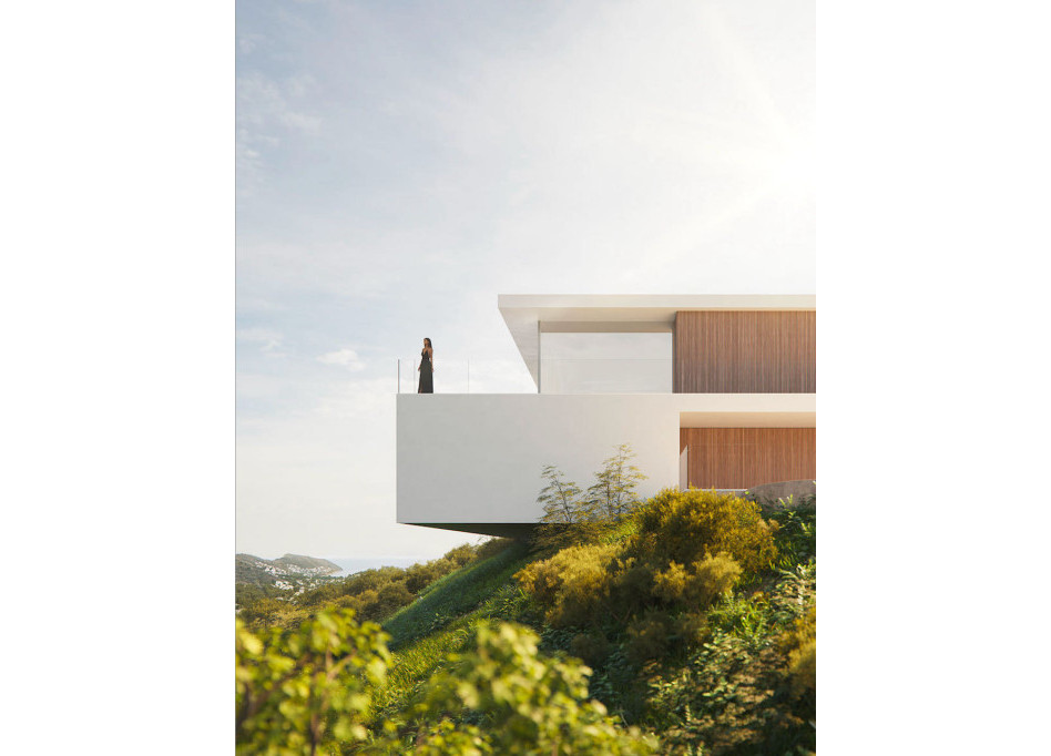 Obra Nueva - Chalet - Moraira - Verde Pino