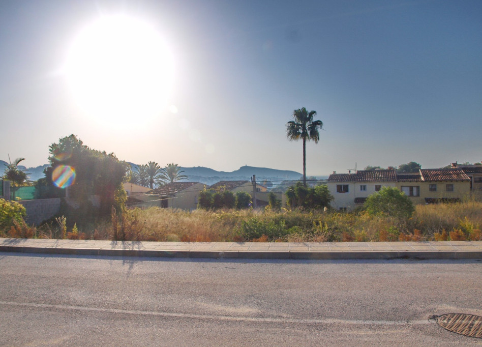 Resale - Plot - Moraira - Camarrocha