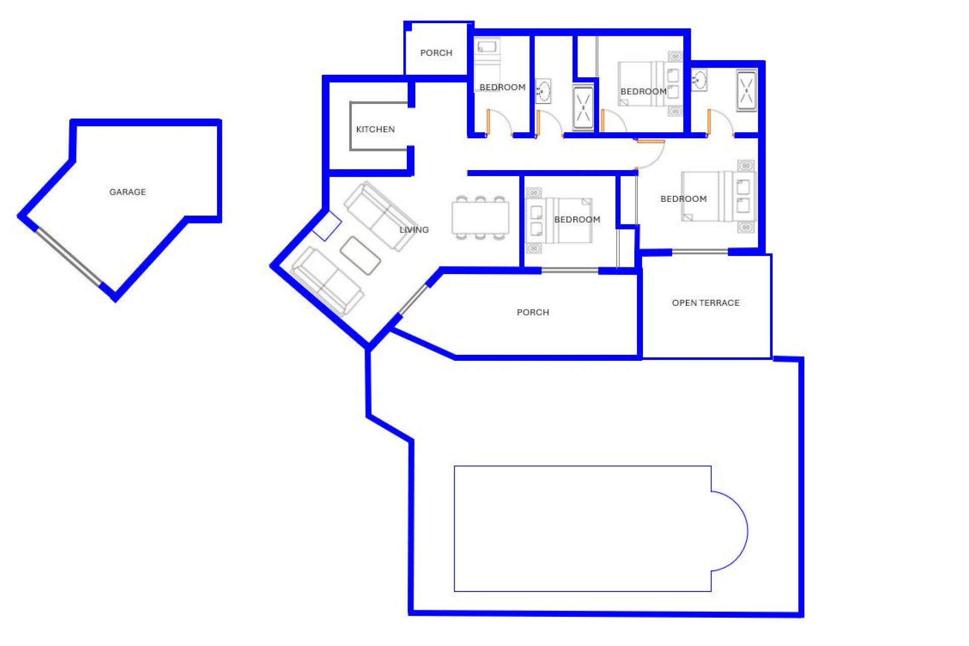 Resale - Villa - Moraira - Pla de Mar