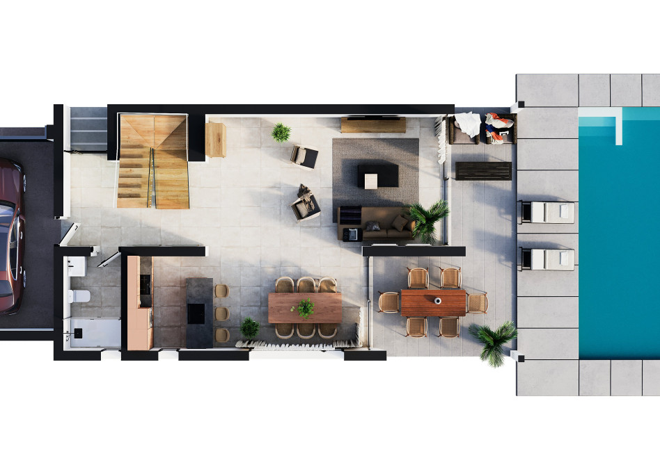 New Build - Townhouse - Calpe - Calpe Pueblo