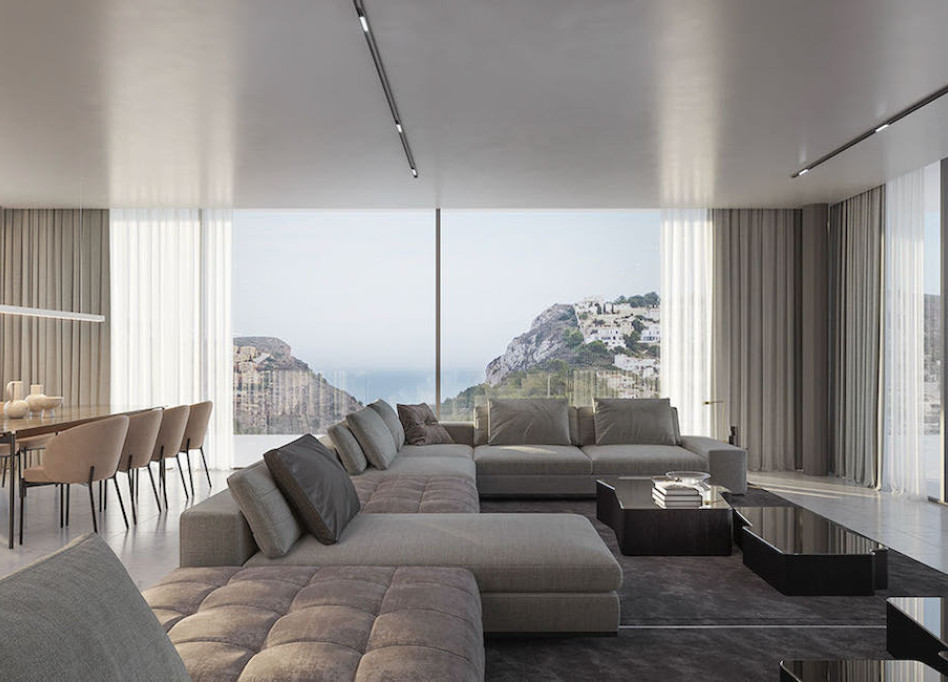 Obra Nueva - Chalet - Moraira - Verde Pino